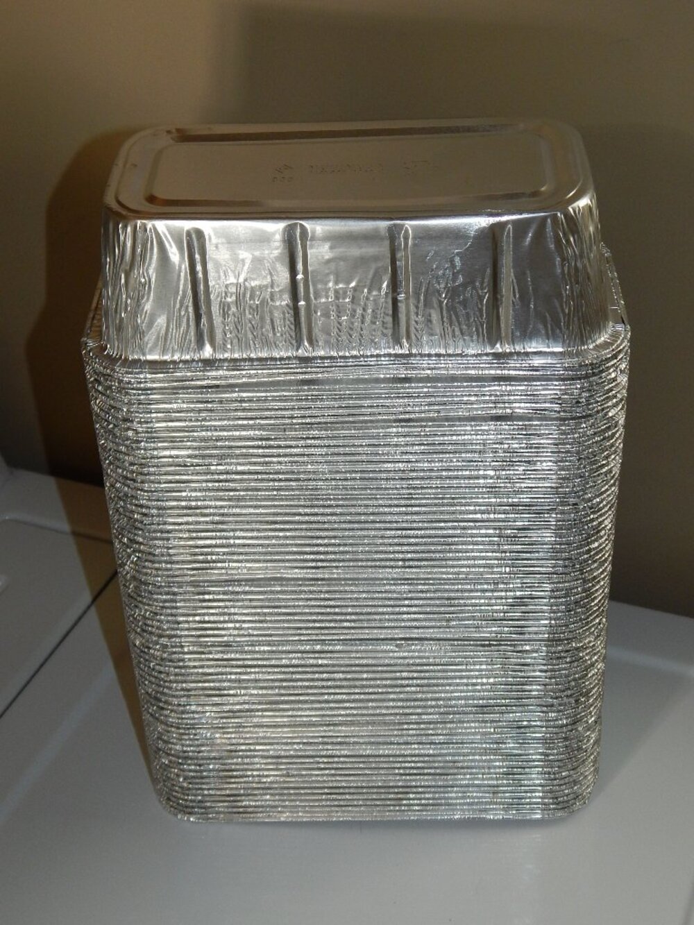NEW 60 Pack 2 LB Disposable Aluminum Foil Loaf Bread Pans 8.5"X4.5"X2.5" Heavy